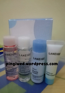 free gifts from Laneige